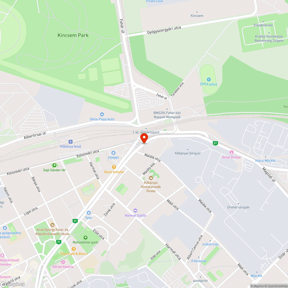 Rozsdás korlát bejelentés helye