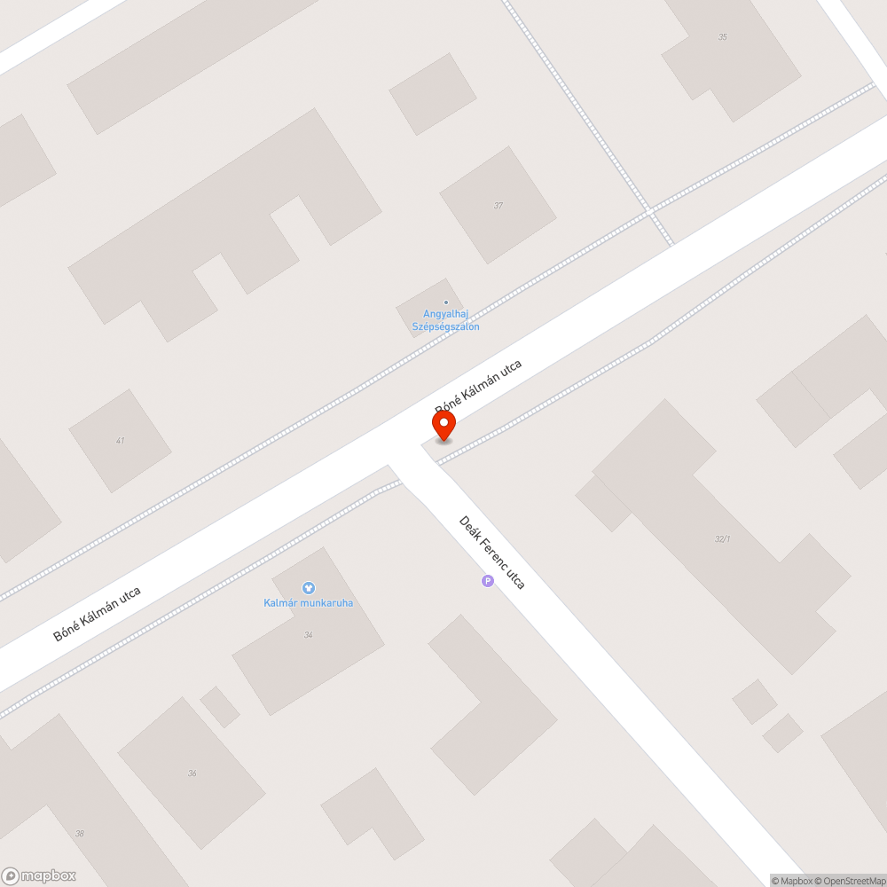 Félig kidőlt tábla bejelentés helye