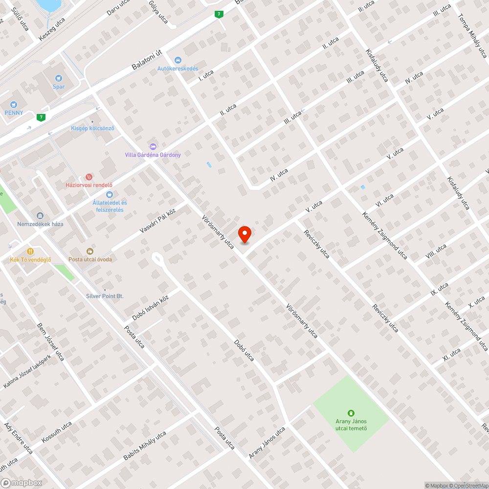 Kidőlt tábla bejelentés helye