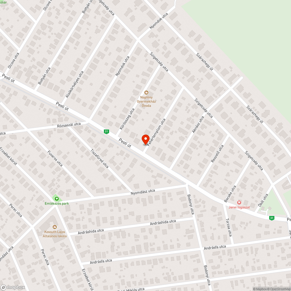 Csapadékvíz elvezetés bejelentés helye