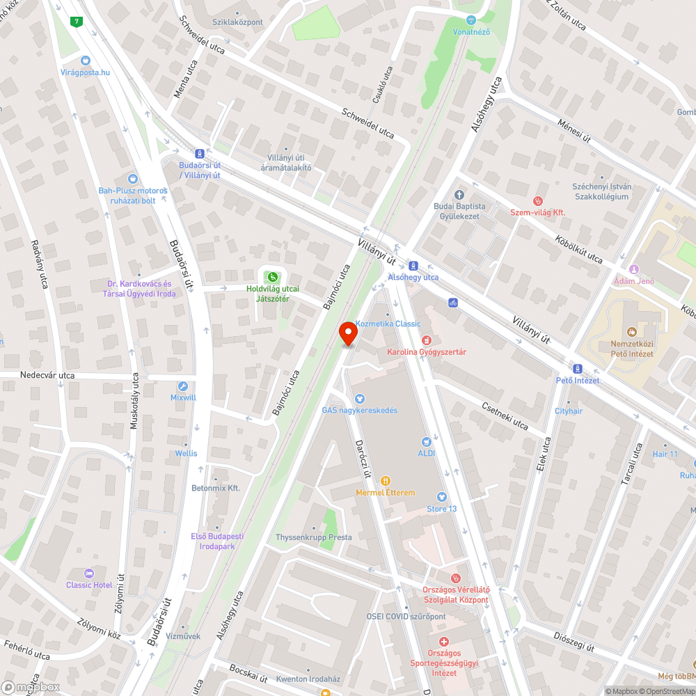 Elhagyott autók bejelentés helye