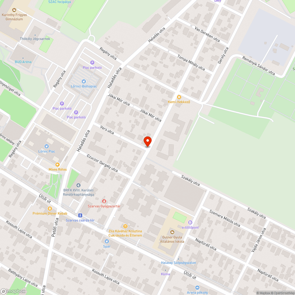 Nyitott elosztódoboz bejelentés helye