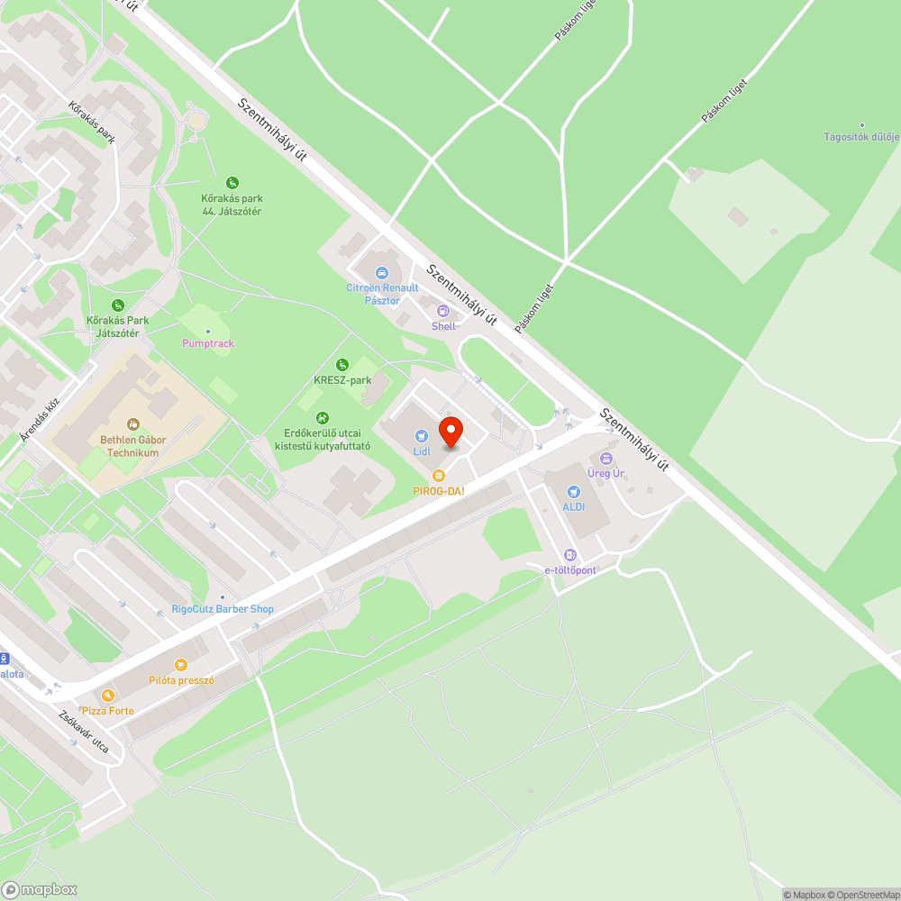 Eltűnt kukák bejelentés helye