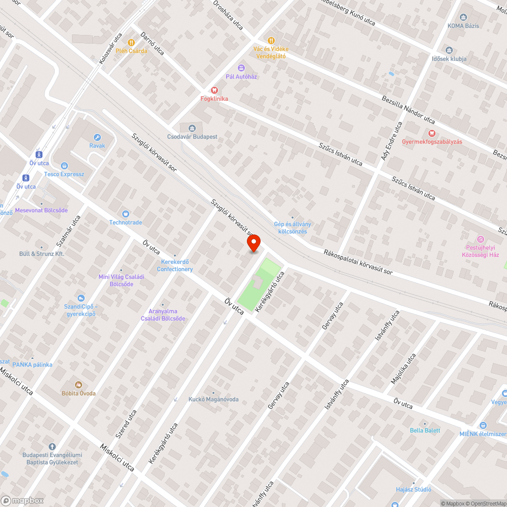 Hiányzó lépcsőfeljáró a játszótéren bejelentés helye