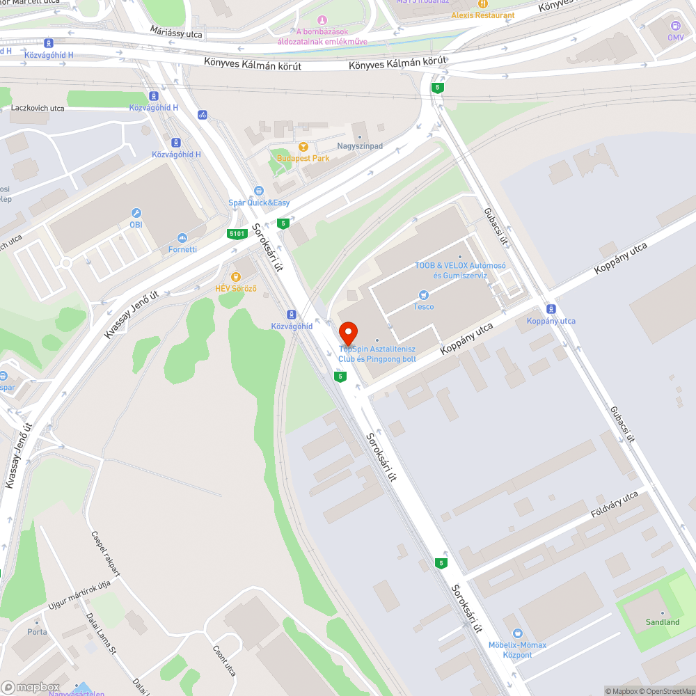 Hiányos pollersor bejelentés helye