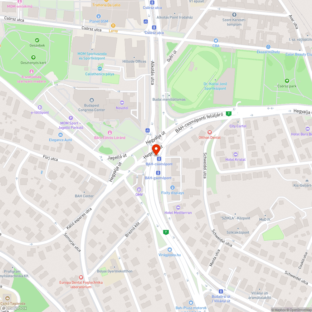 Dízelszörny bejelentés helye