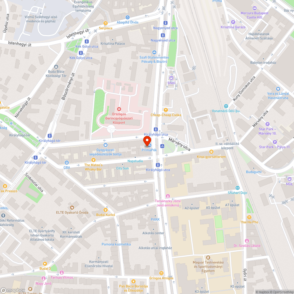 Illegális molinó bejelentés helye