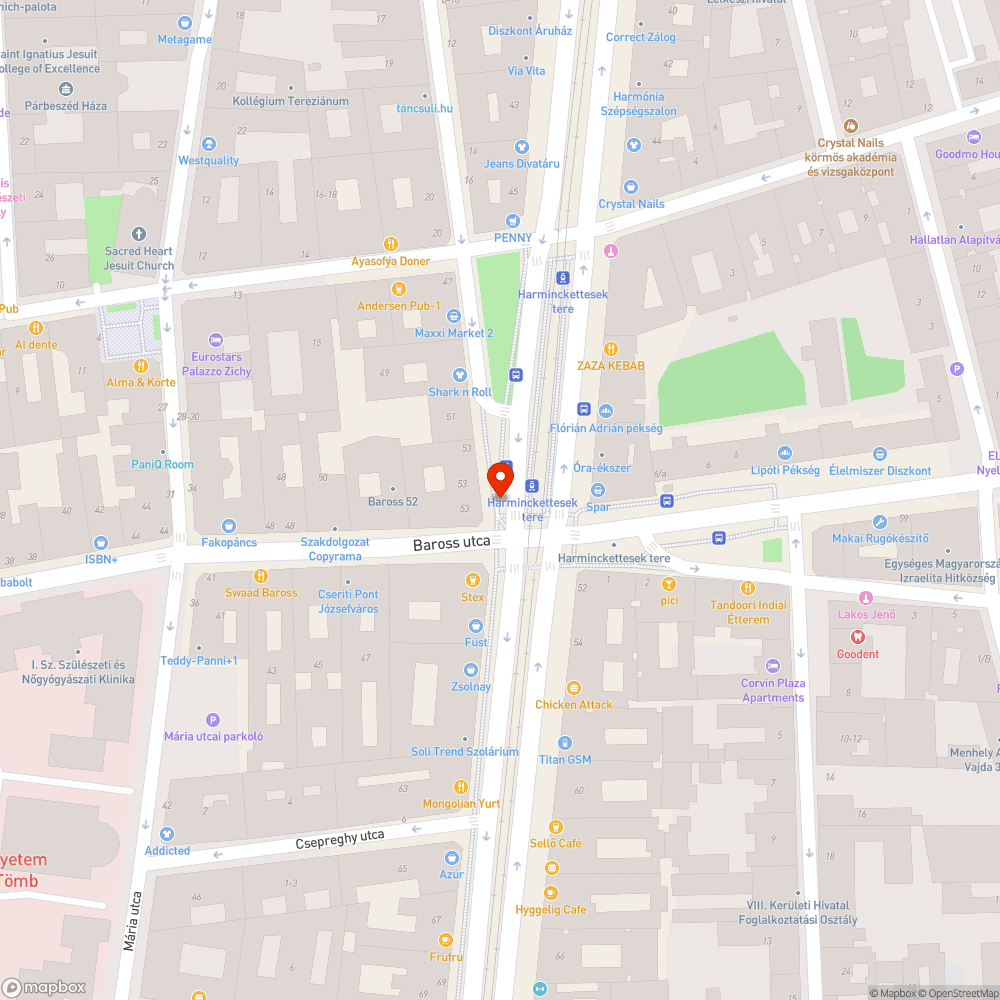 Lyuk a járdán bejelentés helye