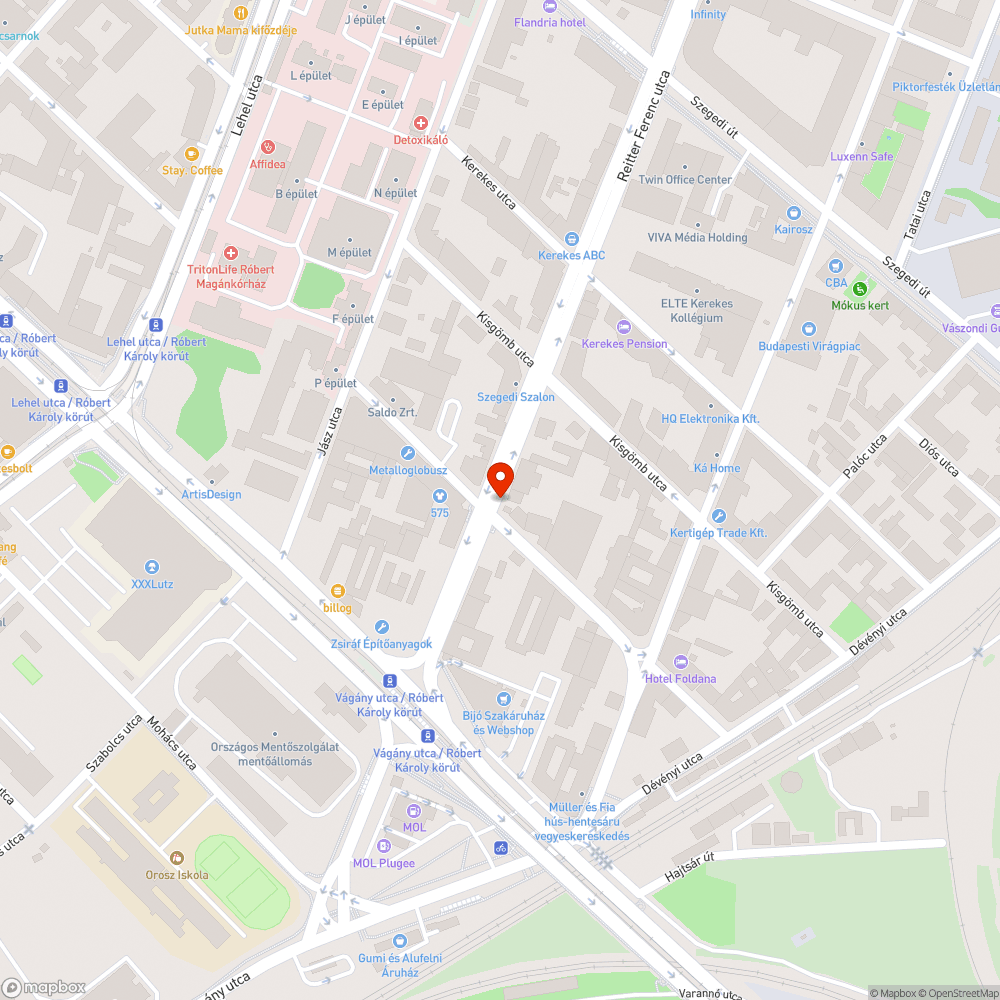 Parkoló tábla bejelentés helye