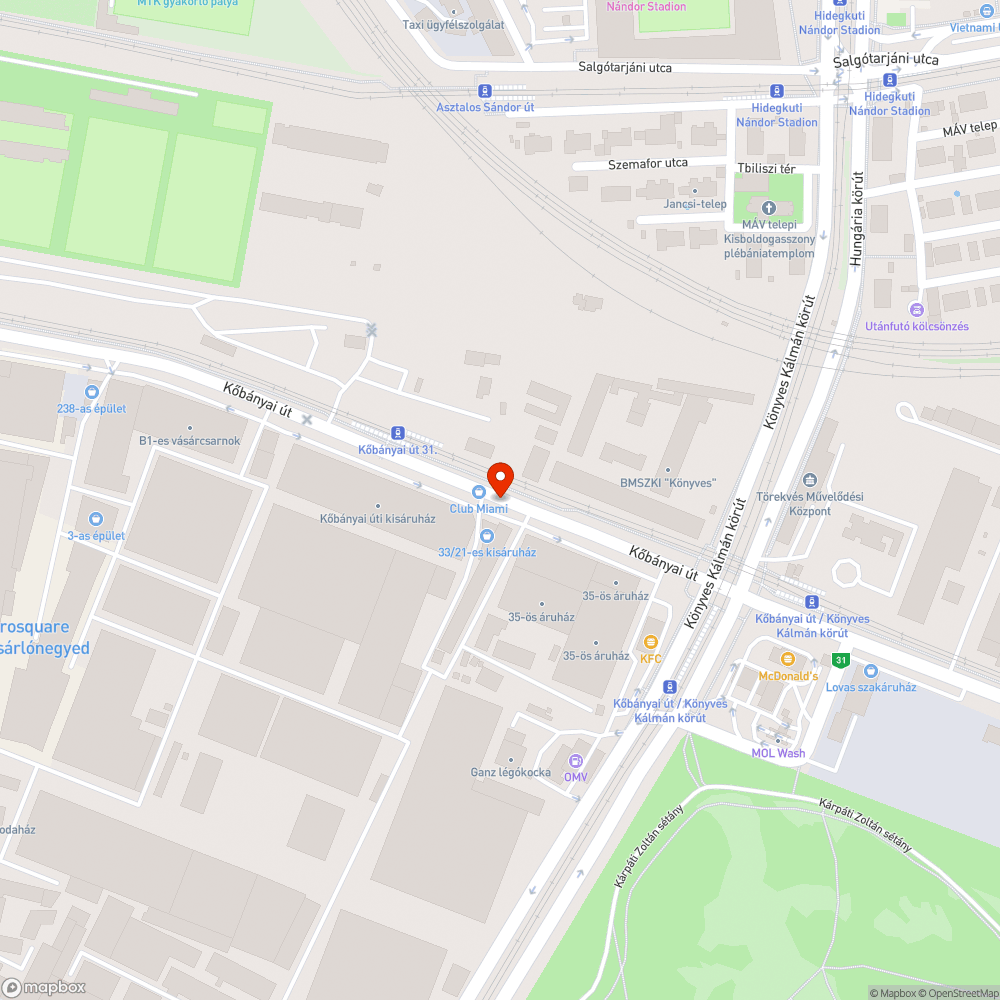 Szabálytalanul kihelyezett közlekedési jelzőtábla bejelentés helye