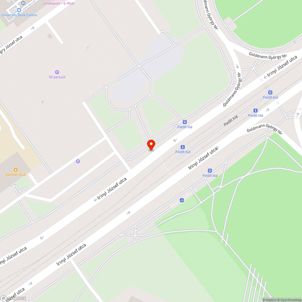 XI. Irinyi József utca 5. magasságában, a budai irányba balesetveszélyes kátyú az autós/kerékpáros sávban bejelentés helye