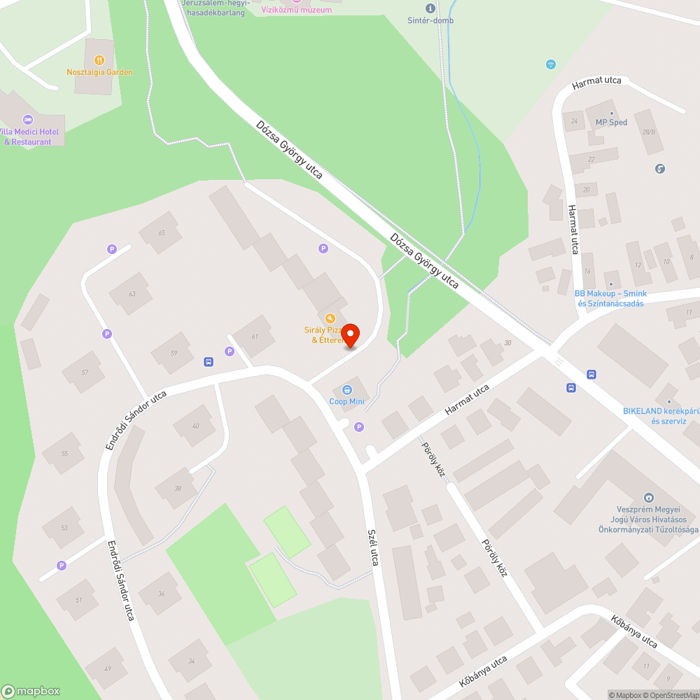 Illegális szemét lerakás bejelentés helye