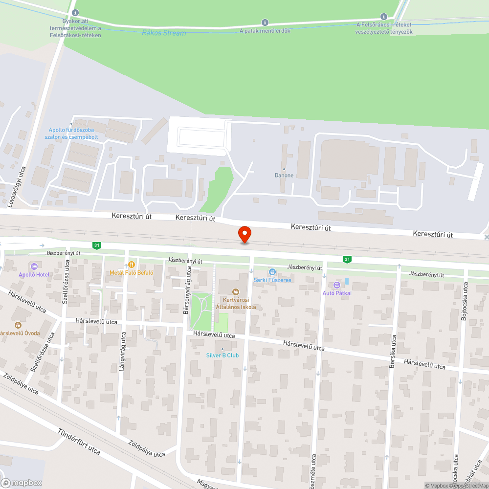 Belóg bejelentés helye