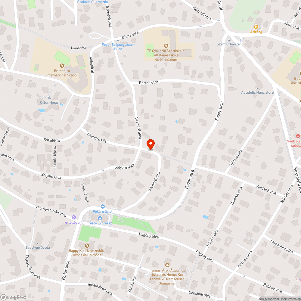 kiszáradt fa bejelentés helye