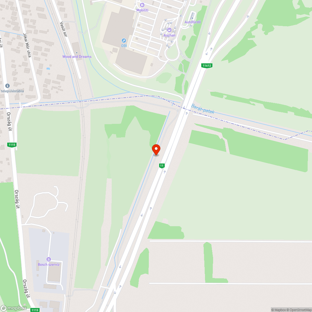 Méteres gaz bejelentés helye