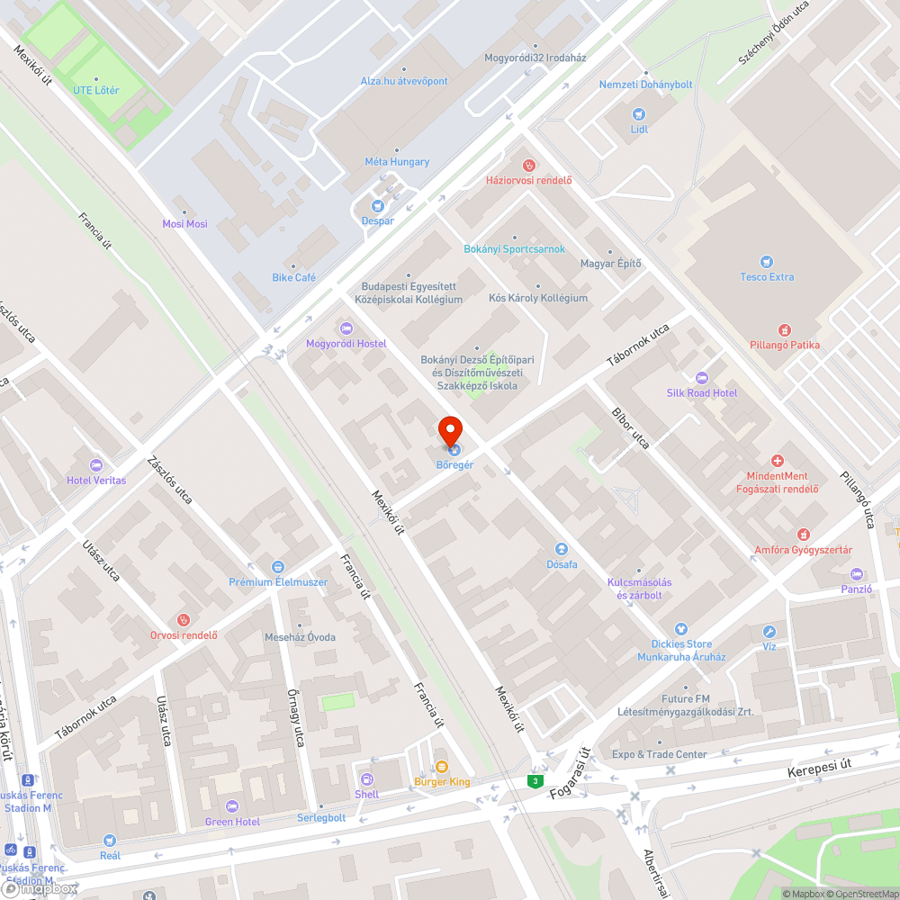 Rendszám nélküli tragacs bejelentés helye