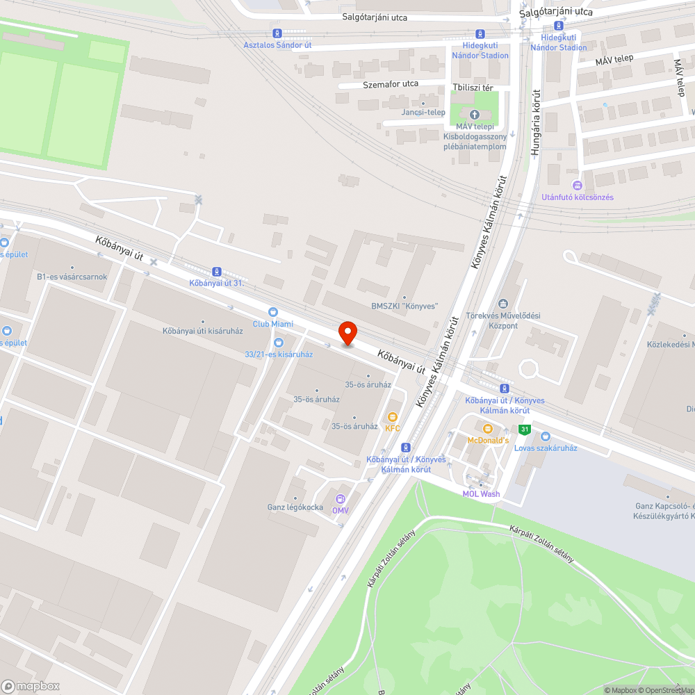 Szemetes a járda bejelentés helye