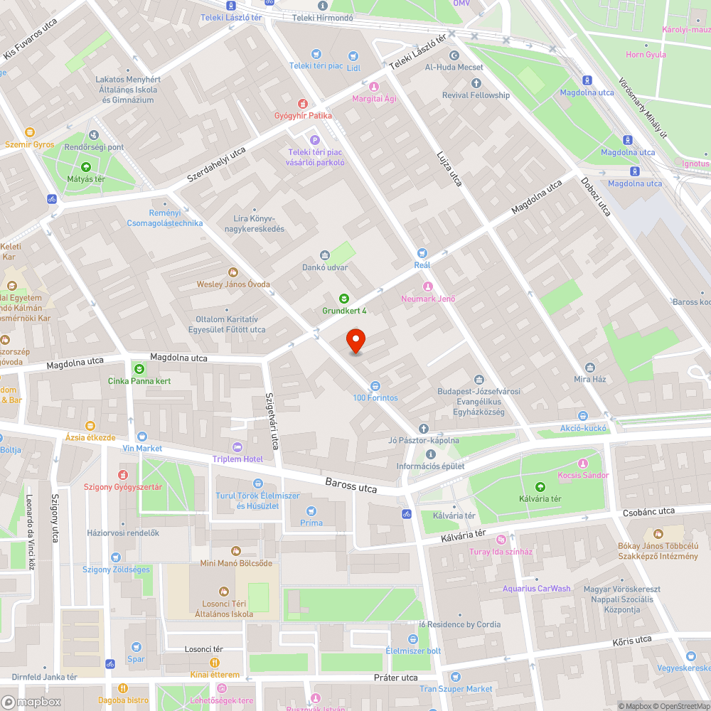 Megsüllyedt az út. bejelentés helye