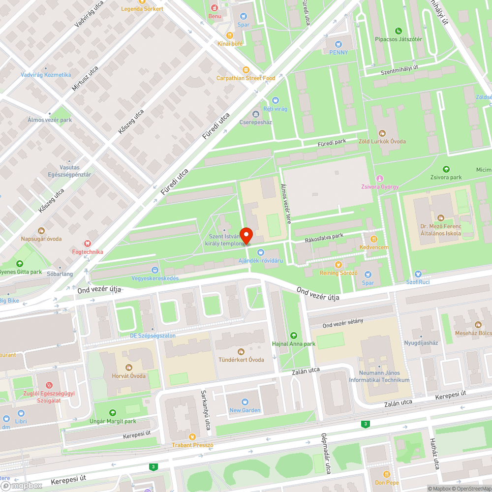 Kidőlt kerékpárút tábla bejelentés helye