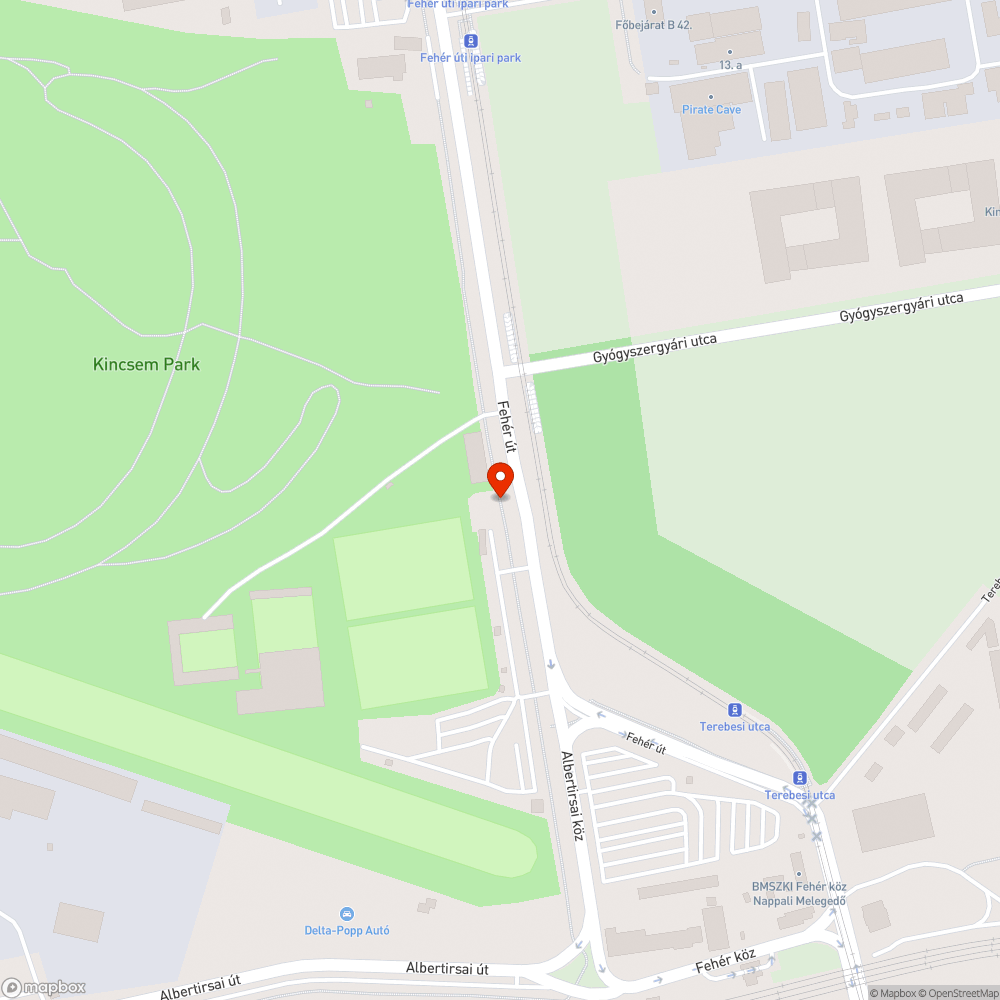 Fejmagasságba nyúló ágak bejelentés helye