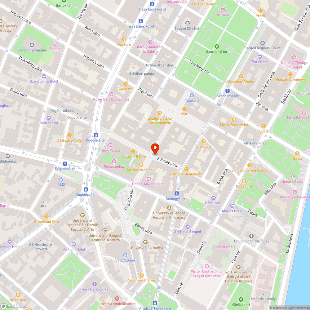 Kiálló csavarok riogatják a járókelőket a Kölcsey utcában bejelentés helye