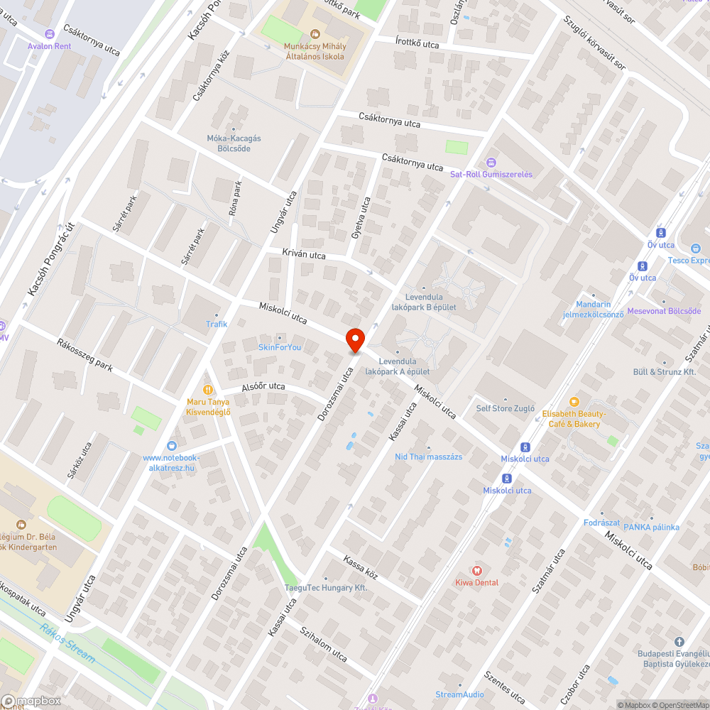 Elhagyott babakocsi bejelentés helye