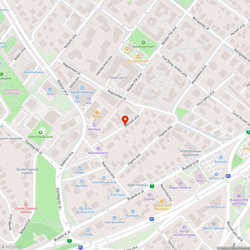 Egyre nagyobb kátyú bejelentés helye