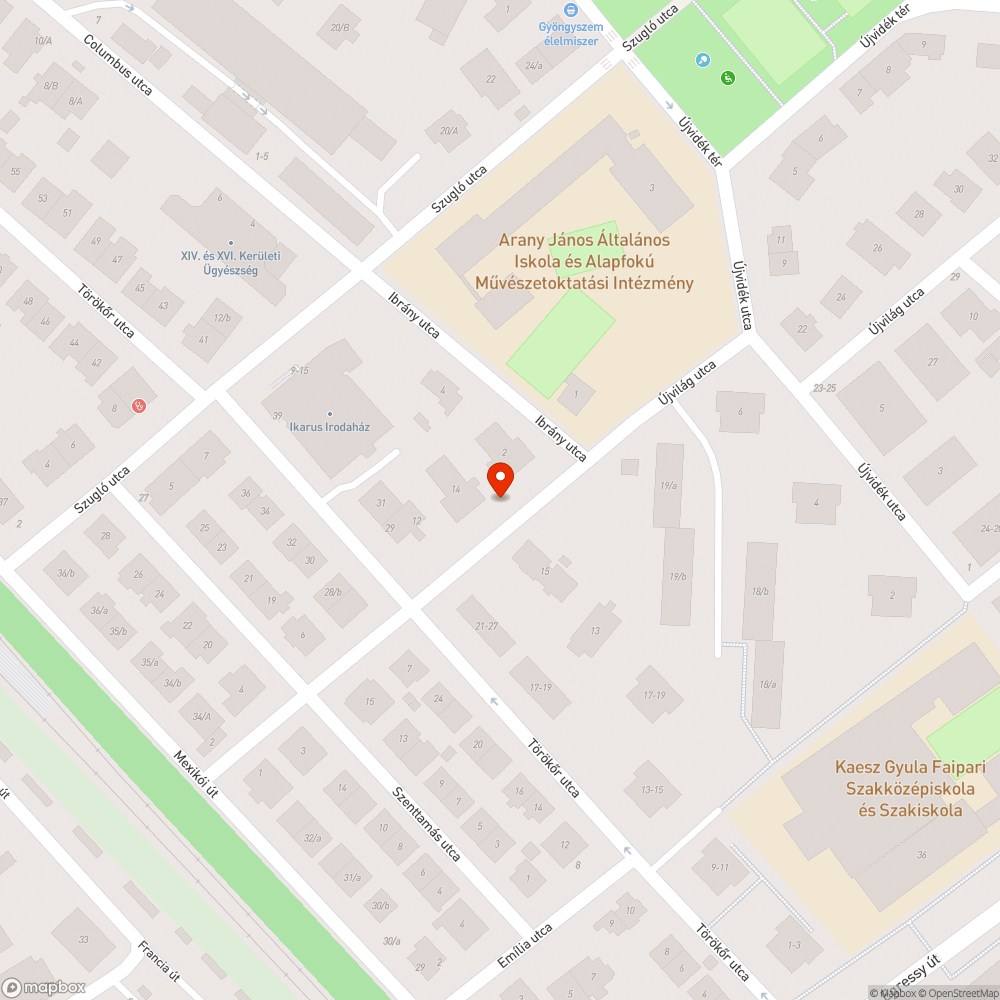 Illegális szemétlerakás bejelentés helye