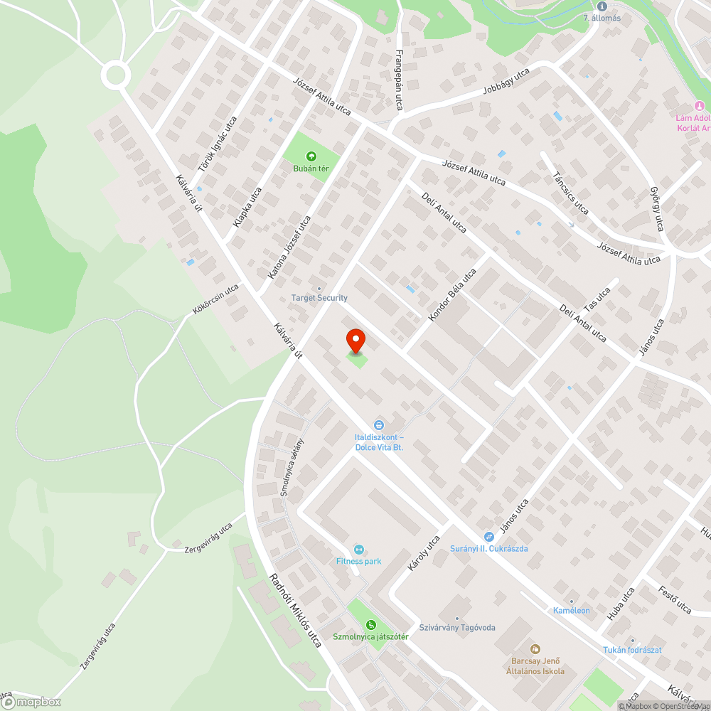 Rossz pad bejelentés helye