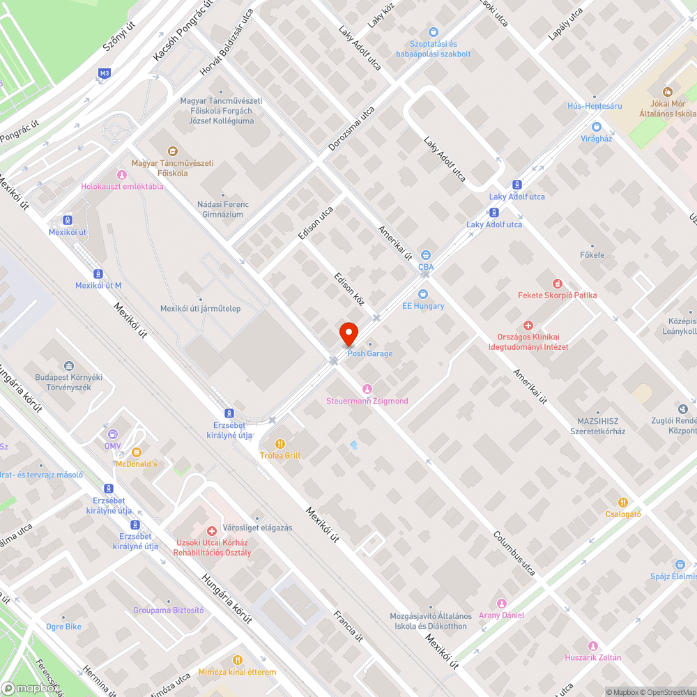 Rendszám nélküli autó bejelentés helye