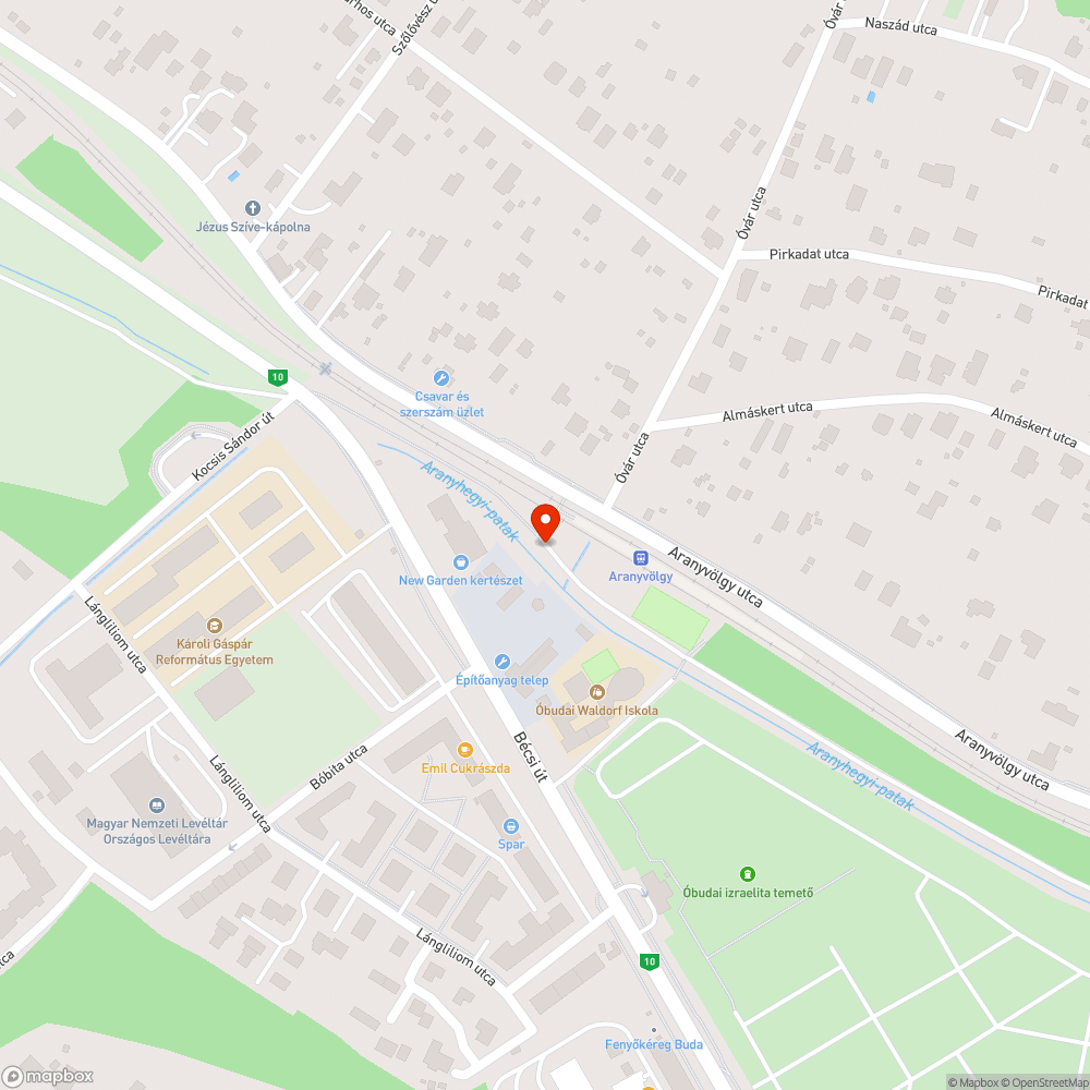 Szemét bejelentés helye