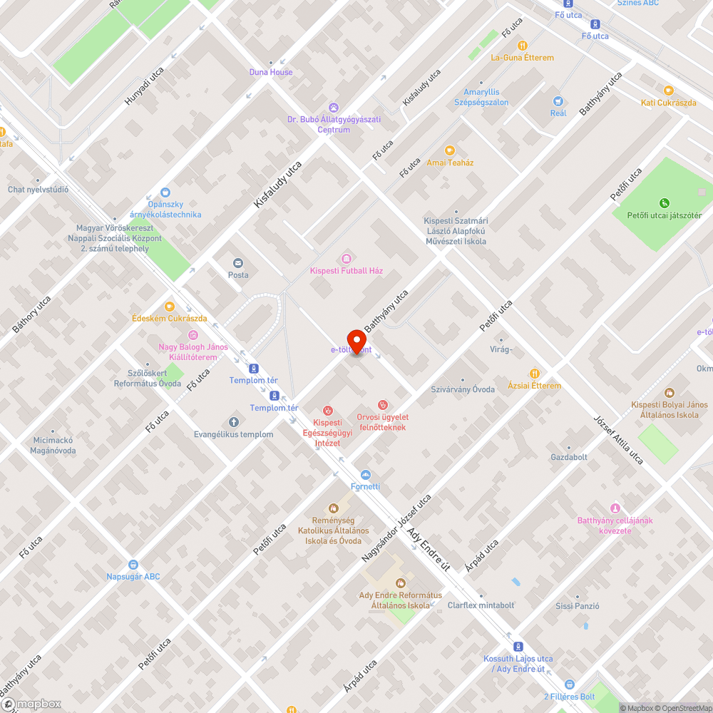 Ki- és behajtás akadályozása bejelentés helye