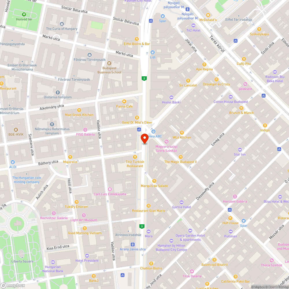 Járdán parkolás bejelentés helye