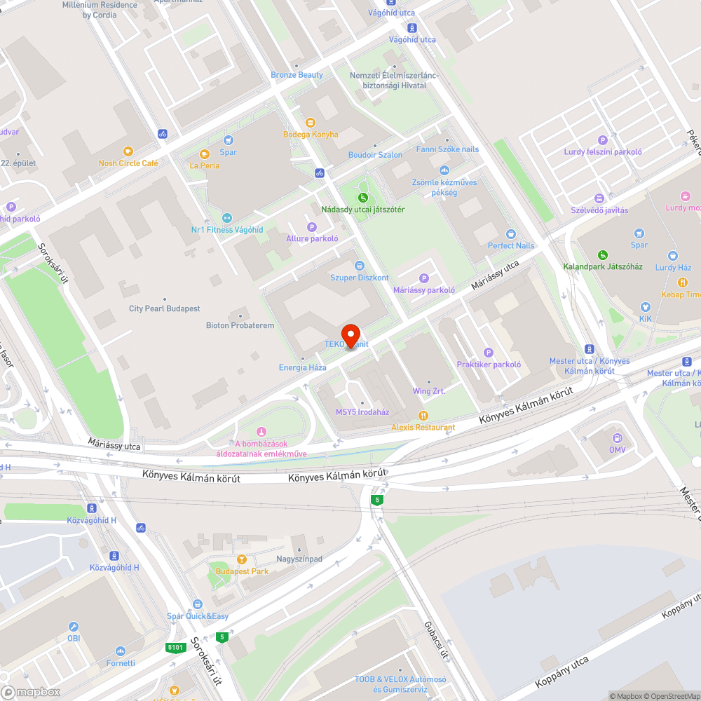 Gyalogos közlekedést akadályozó parkolásgátló oszlopok bejelentés helye