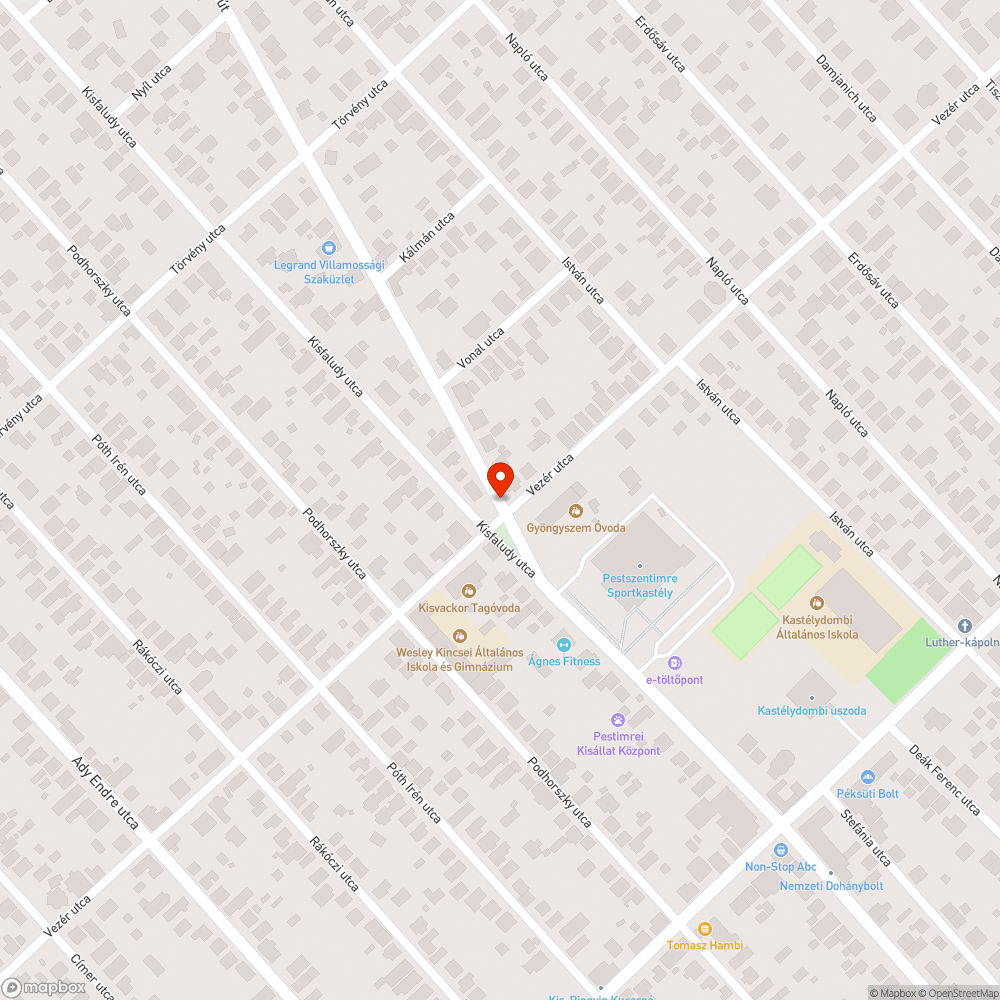 Zebra felfestés bejelentés helye