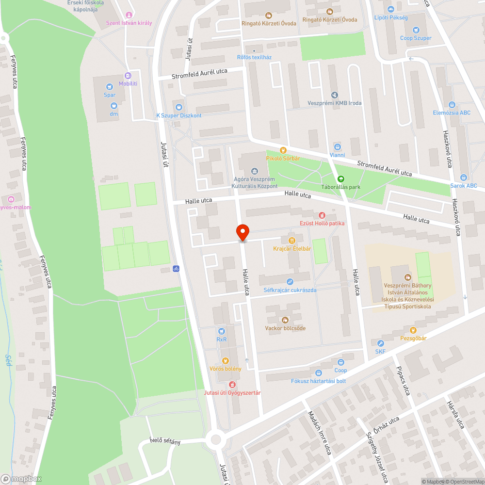 Parkoló foglalása elhagyott autóval bejelentés helye