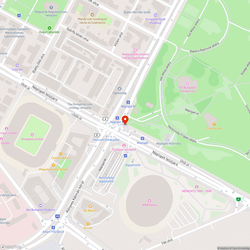 Könyves - Üllői sarok minősíthetelen felbontása bejelentés helye