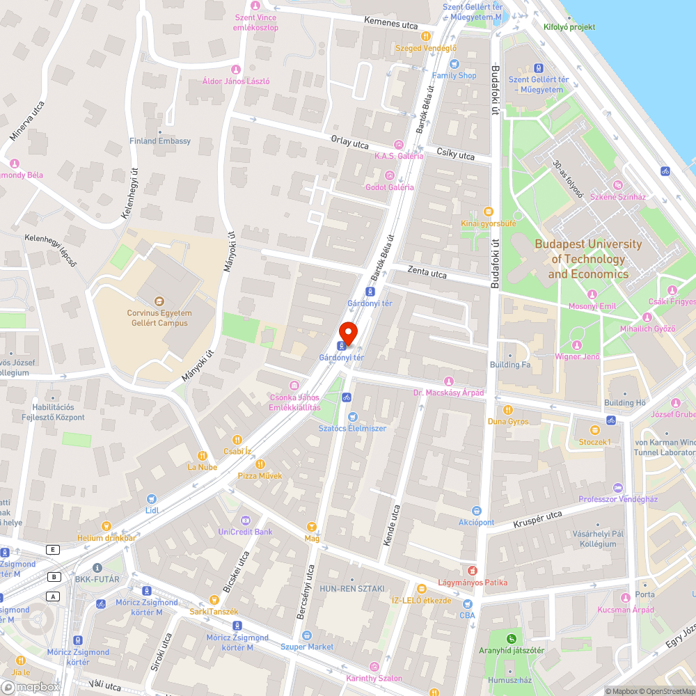 Benőtt kerékpársáv bejelentés helye