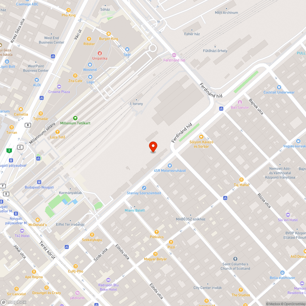 Belógó faágak bejelentés helye