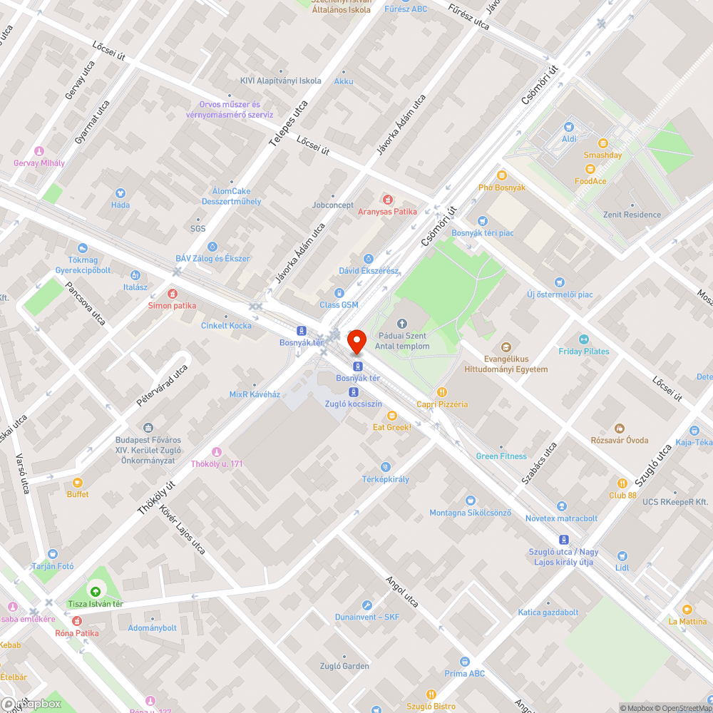 Rossz állapotú bódé bejelentés helye