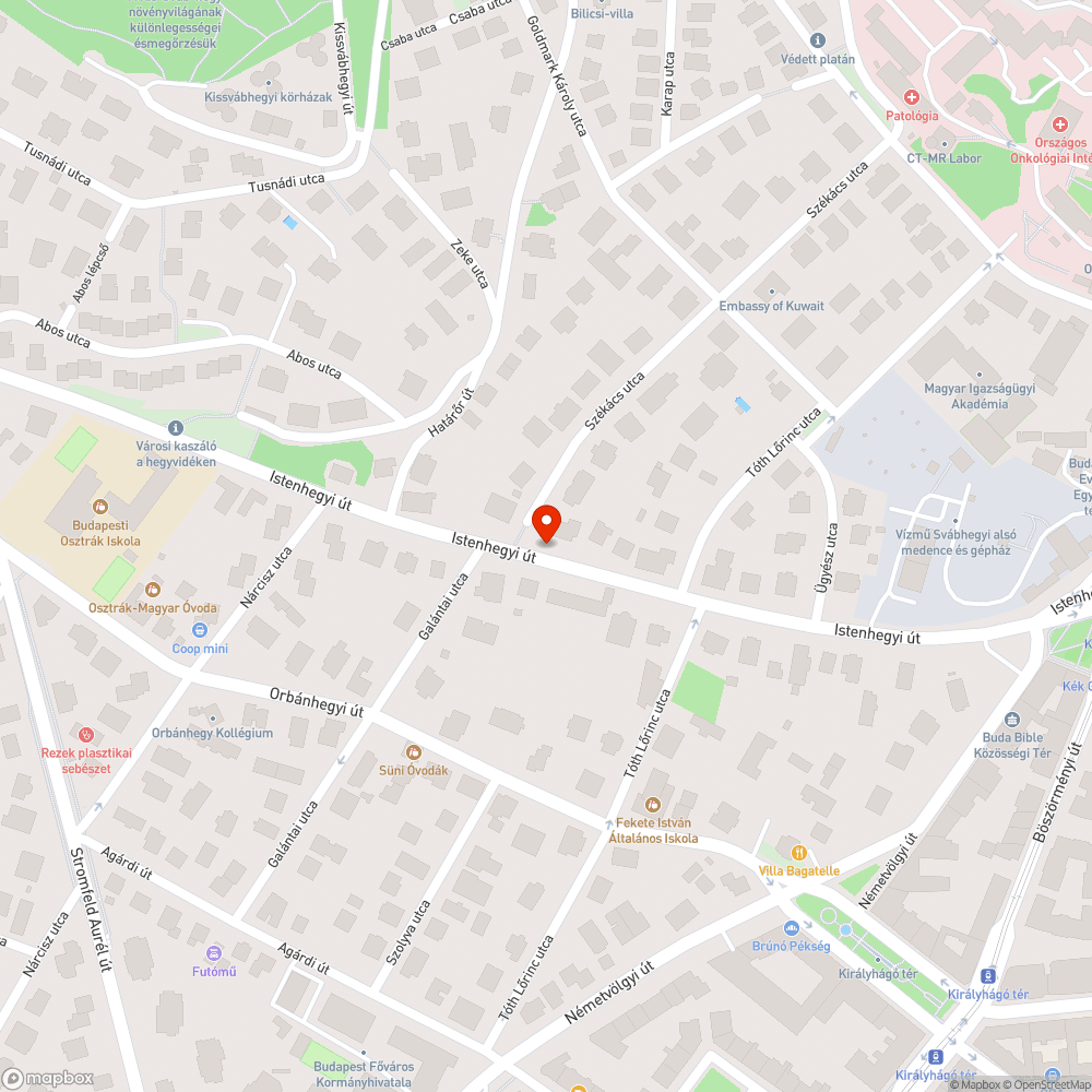 Eltömődött víznyelők bejelentés helye