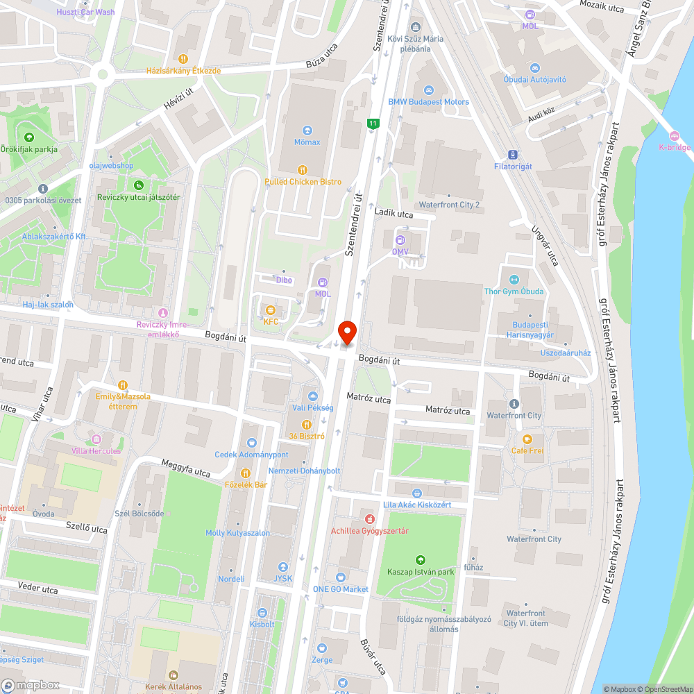 Kivályúsodott útburkolat bejelentés helye