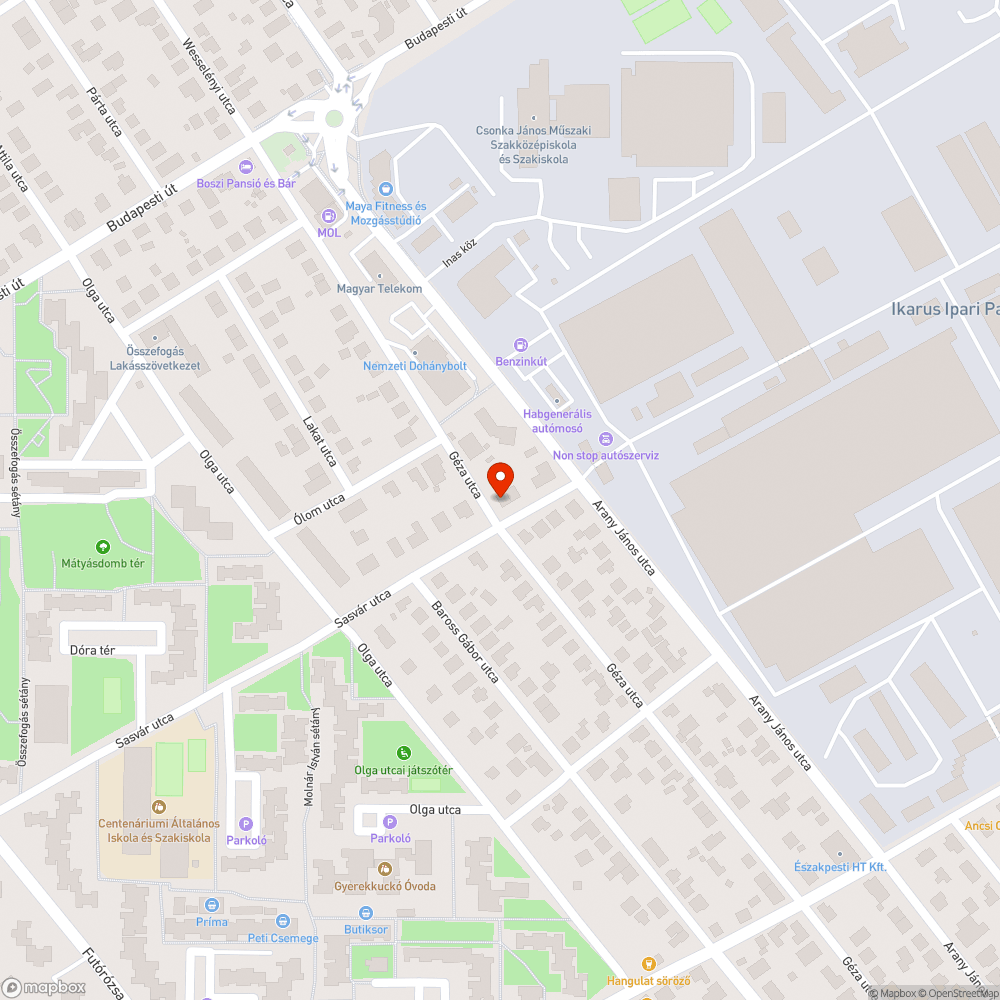 Lelógó vezeték bejelentés helye