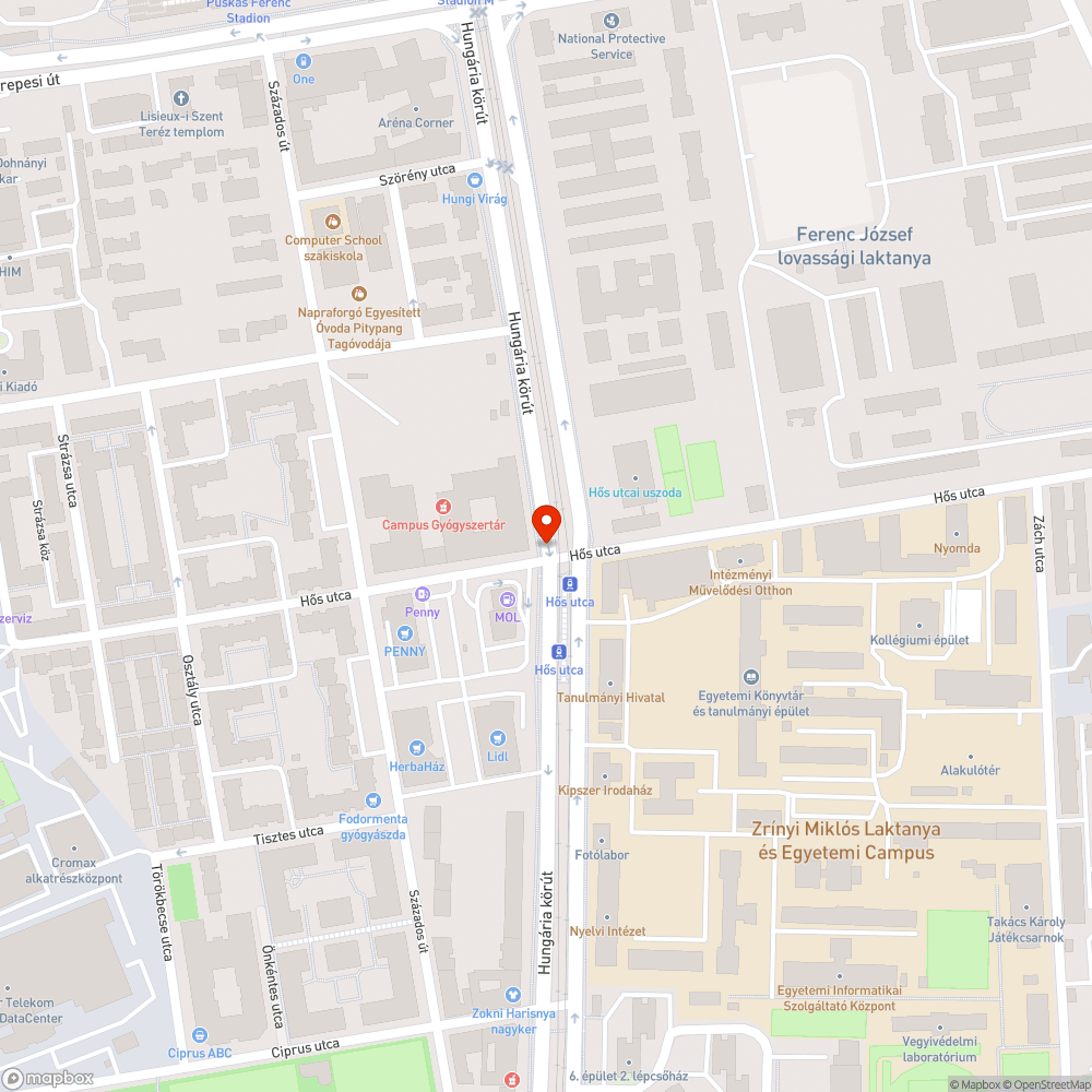 Építkezés miatt beláthatatlan bejelentés helye