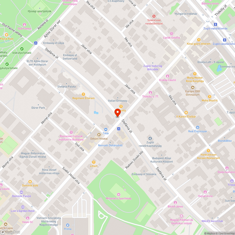 Problémás táblák bejelentés helye