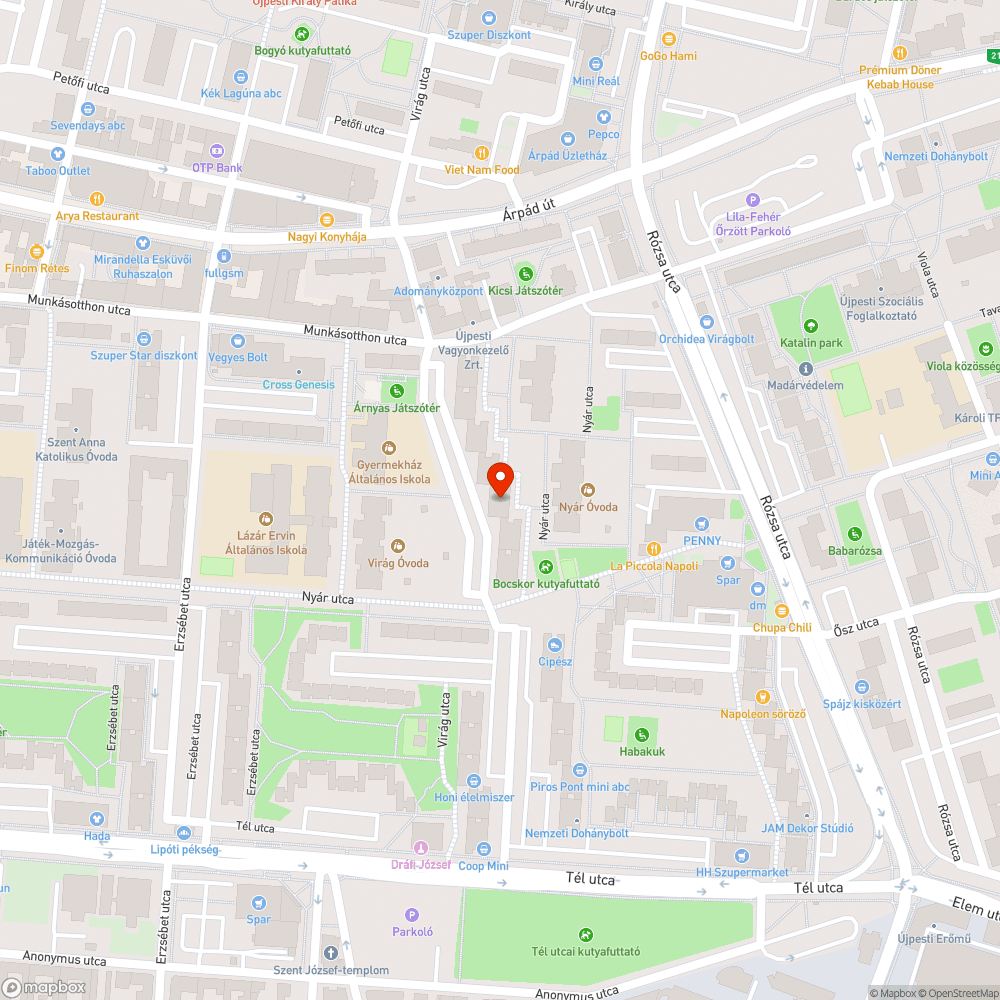 Nem mozdul bejelentés helye