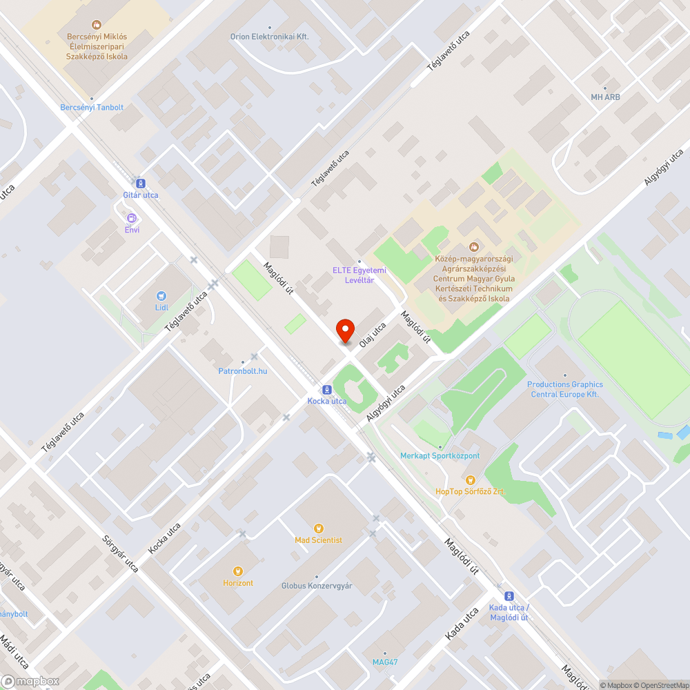 Bedőlt oszlop bejelentés helye