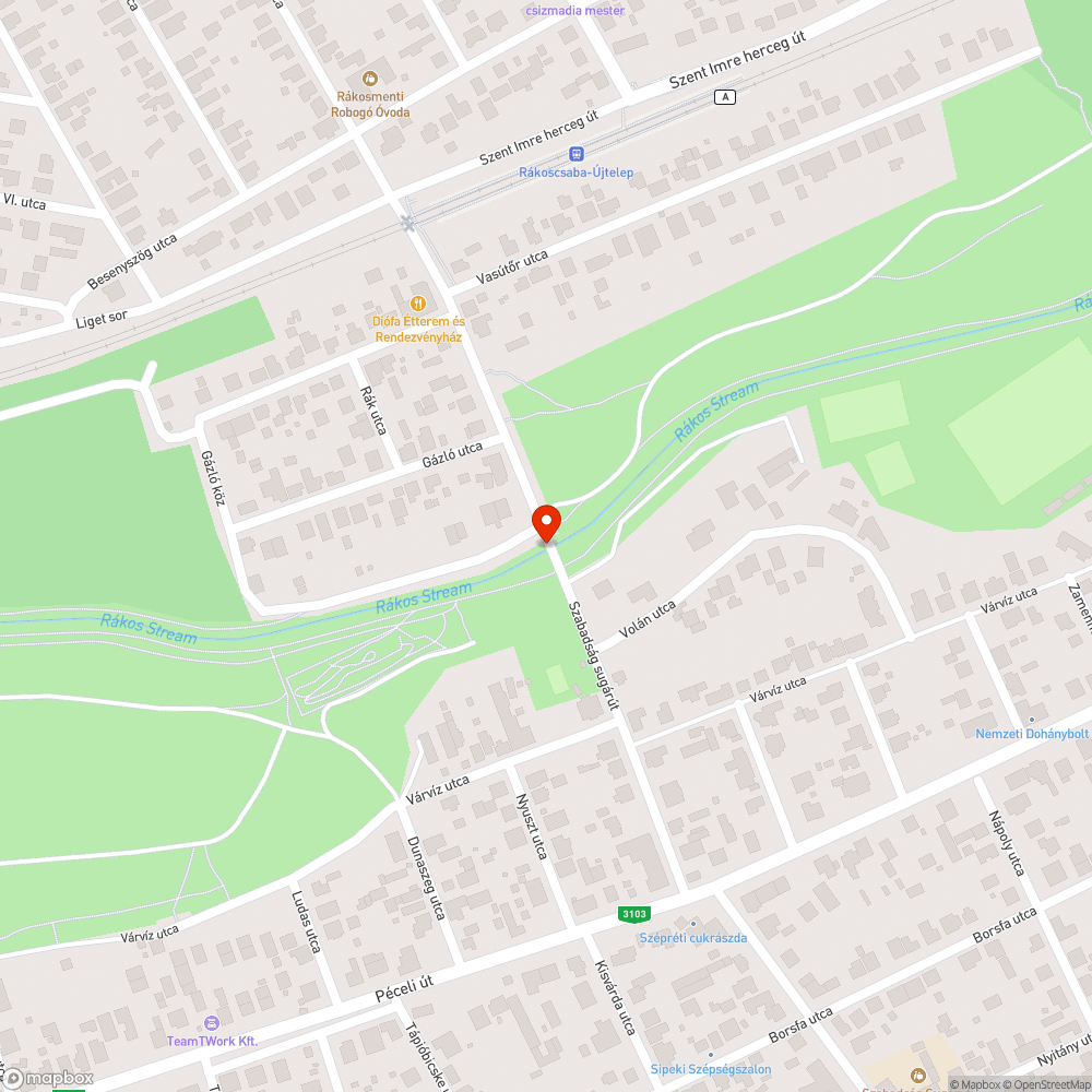 Rongálás megint bejelentés helye