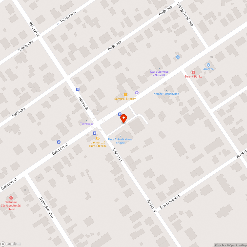 Táblák bejelentés helye