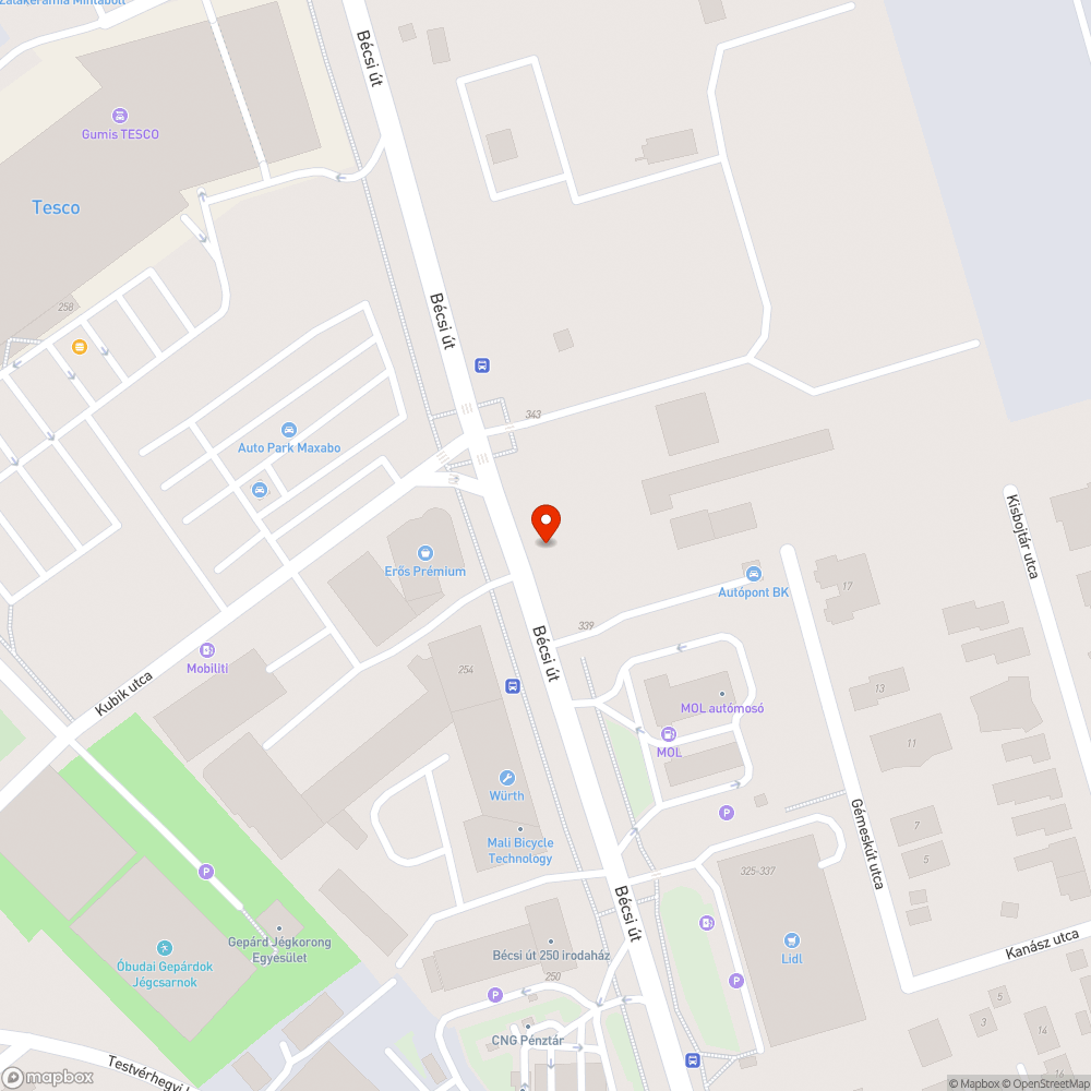 Rendszám nélküli autó bejelentés helye